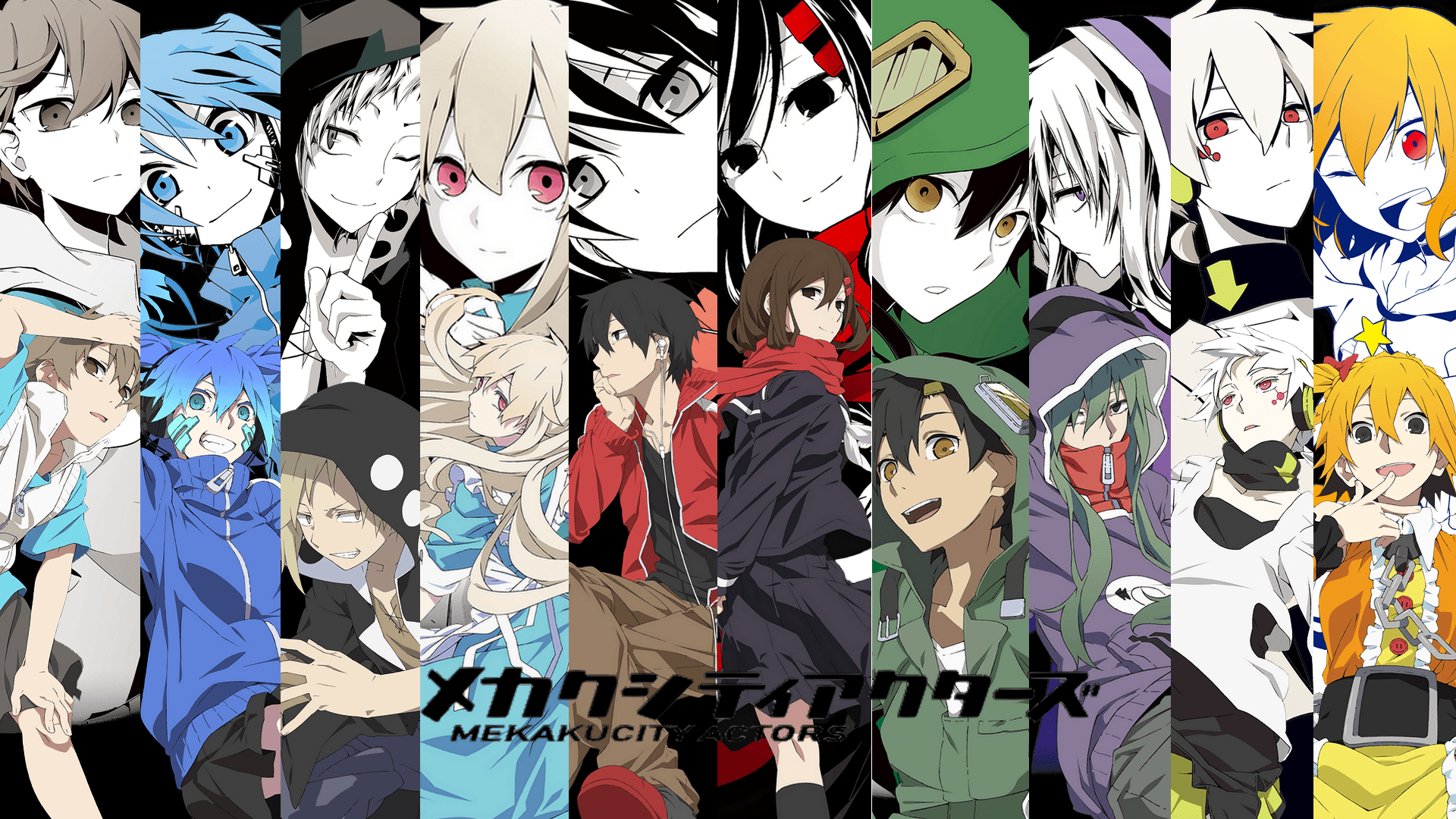 Open The Sky — Pash! August 2014: Mekakucity Actors Ending