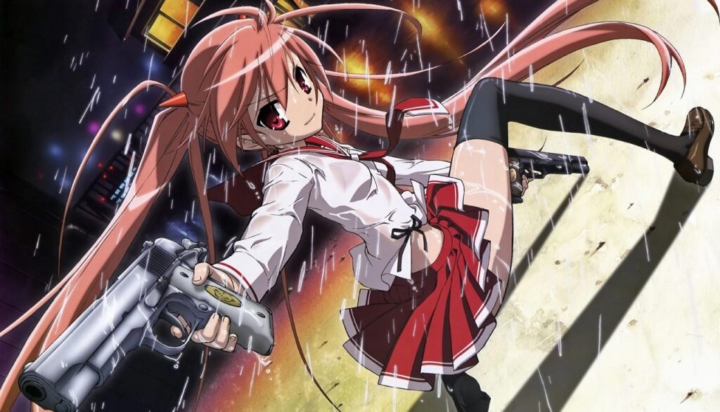 aria the scarlet ammo anime