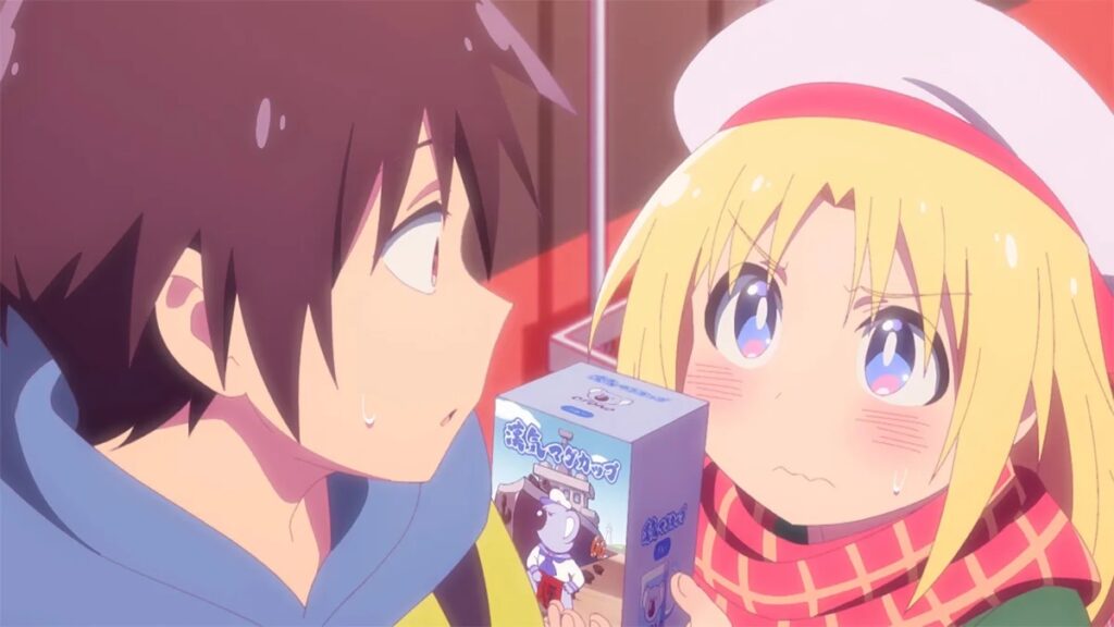 cultural exchange with a game center girl anime