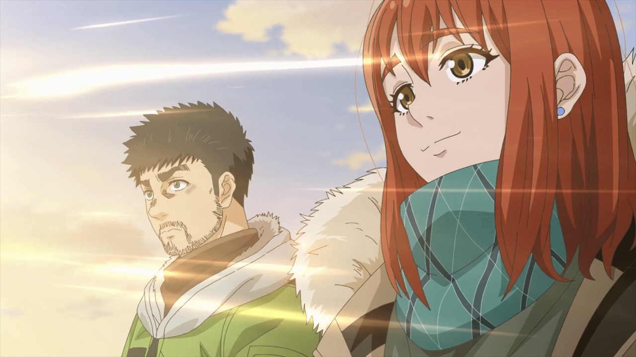 solo camping for two anime