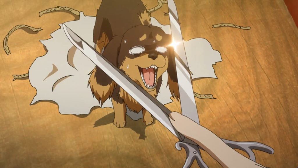 dog and scissors anime